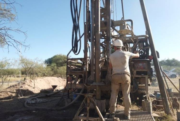 Pozo Cavado: nueva perforación de San Luis Agua