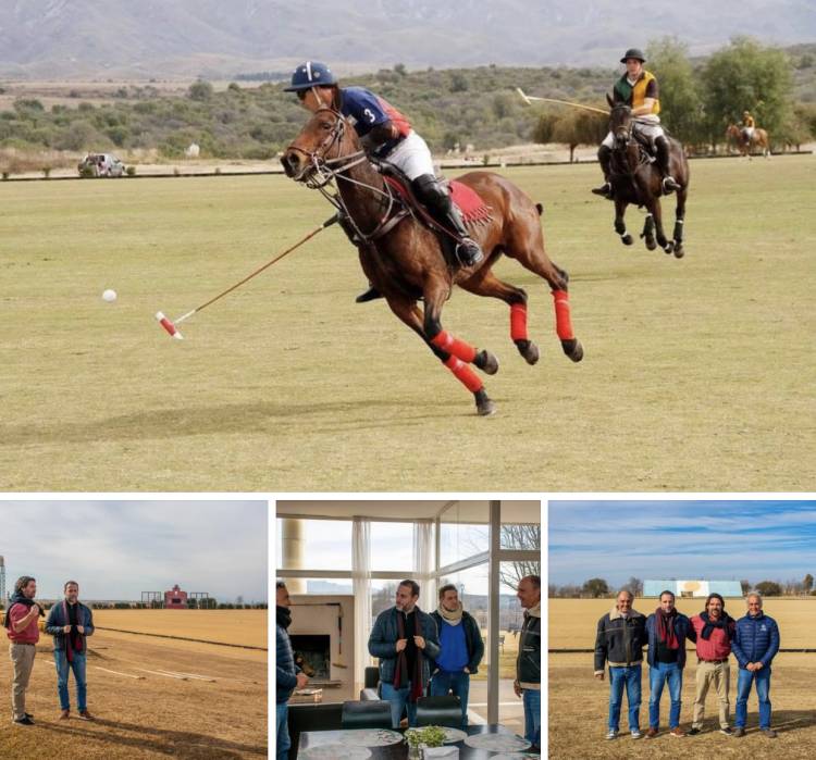 Ernesto Trotz en Estancia Grande.El Polo crece a través de un grande, ex 10 de Handicap.