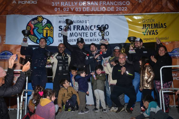 RALLY PUNTANO: ganó Baldoni en San Francisco