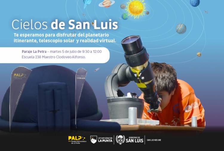 PARAJE LA PETRA: el PALP llega con “Cielos de San Luis