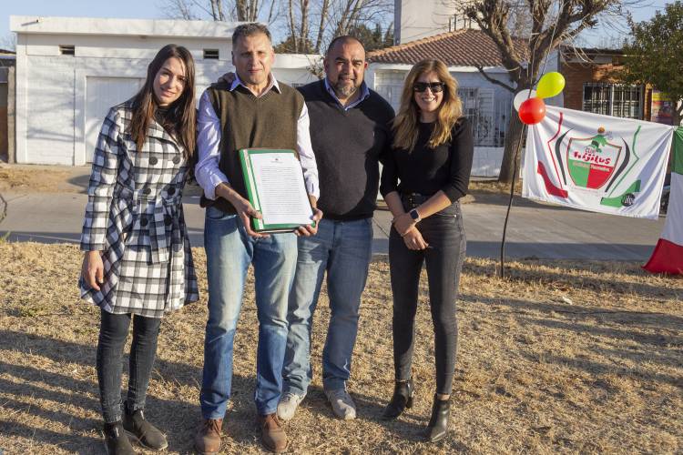 El club Hijitus ya tiene terreno propio