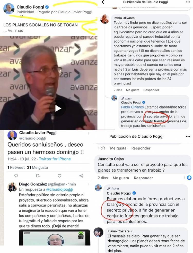 Poggi le pagò 1 millòn de pesos a facebook y quedò en ridìculo con la repuesta del boot mal escrita