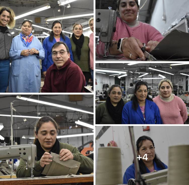 Buena Esperanza : una textil tomó gente del Plan de Inclusión.