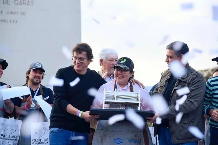 La puntana NATALI Pardo,  ganó el Campeonato Argentino del Asado 