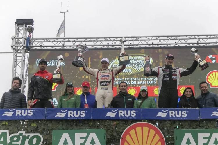 TC: Werner ganó de Punta a Punta en San Luis . Una multitud en el Rosendo Hernández 