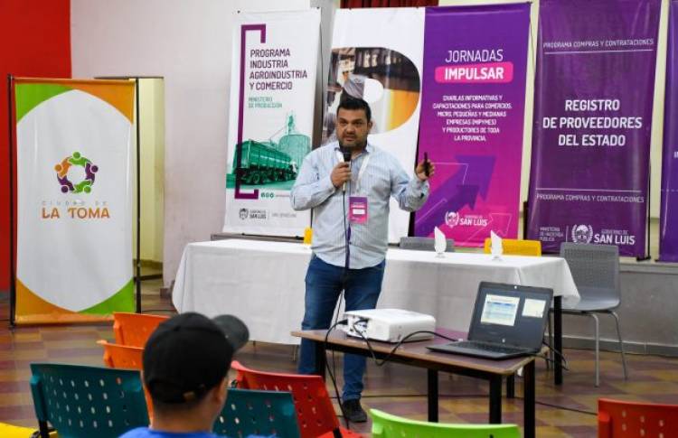 LA TOMA: fue sede del encuentro de “Jornadas Impulsar” 
