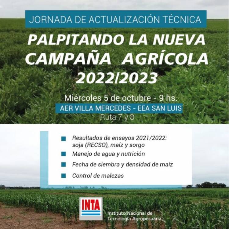 INTA San Luis: jornada de actualización técnica 