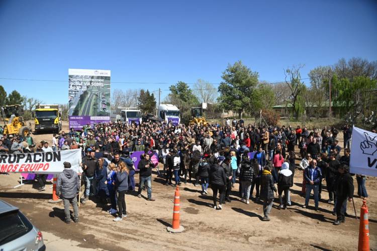Obras en los barrios La Ribera y 300 Viviendas