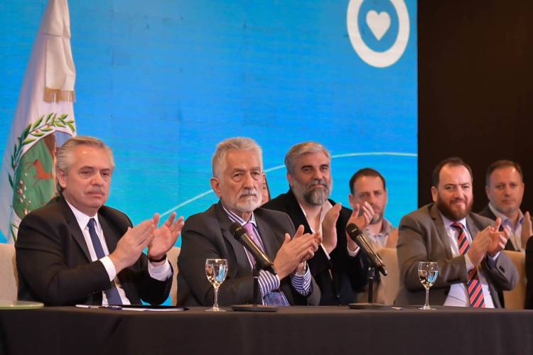 Histórico convenio de obras entre Nación-Provincia .Viviendas,Universidades ,salud entre las prioridades y Acueducto del Este