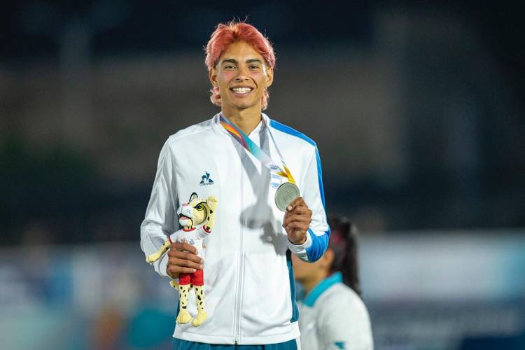 ATLETISMO – “Cardenal” de Plata en los Juegos OSESUR 2022