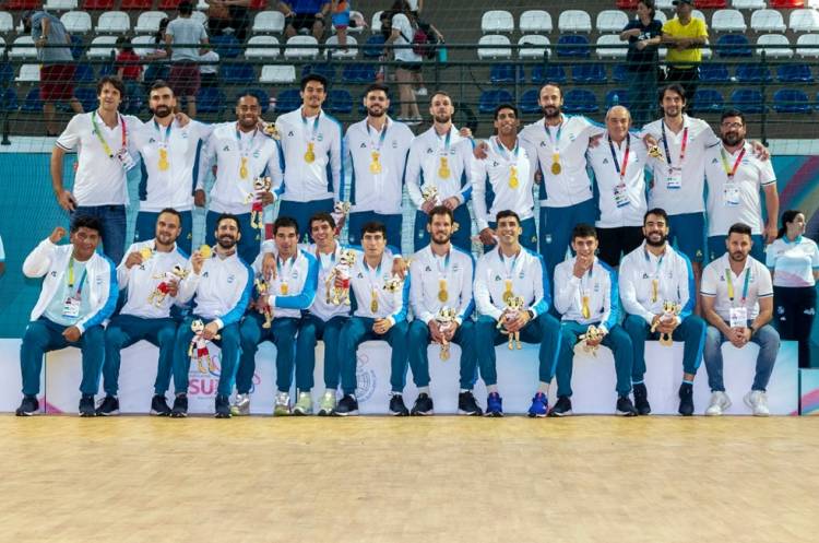 JUEGOS ODESUR 2022: Parker, oro con Los Gladiadores