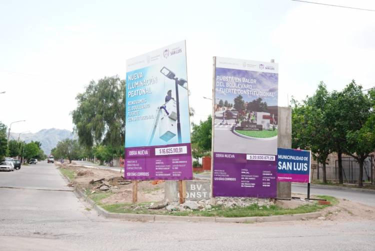 La ciudad de San Luis embellece sus espacios públicos