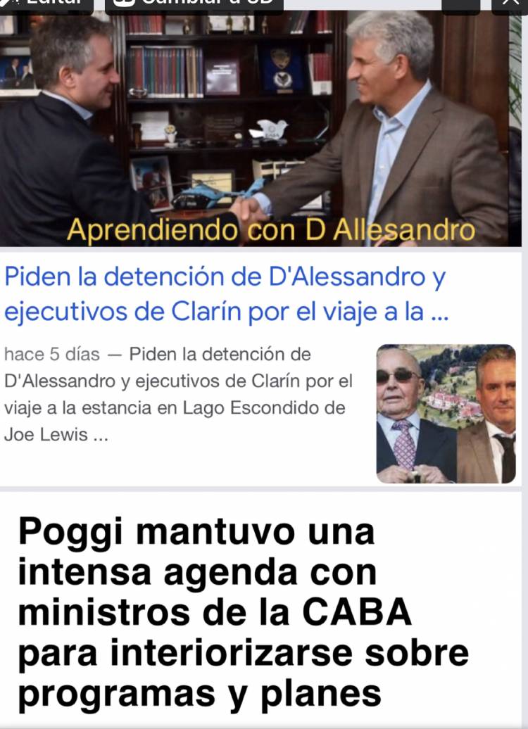 Se seguirá capacitando el poggismo? D Alejandro el Ministro  de las dádivas y facturas truchas  con  Jueces  y Clarín 