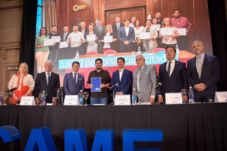 Desarrollo Social firmó un convenio con la CAME