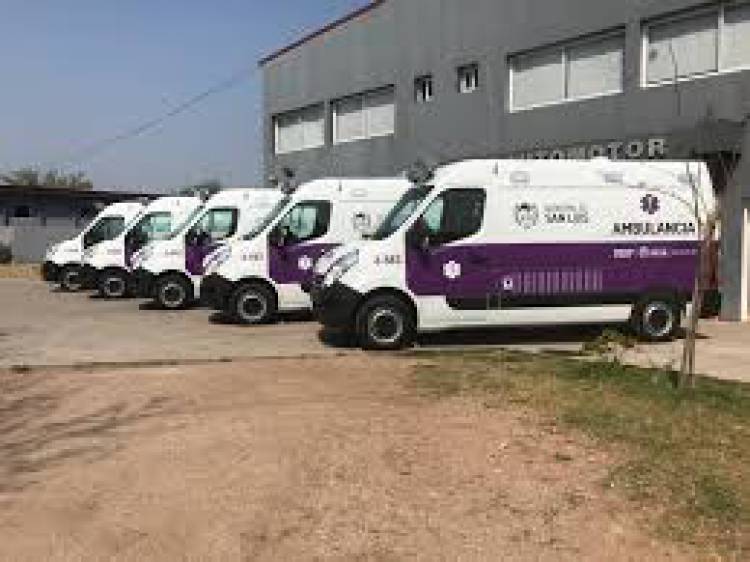 Este martes, el Gobierno, entrega Ambulancias en Belgrano y Chacabuco 