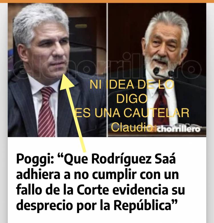 Tiene idea de lo que dice Poggi??? El desprecio a San Luis 