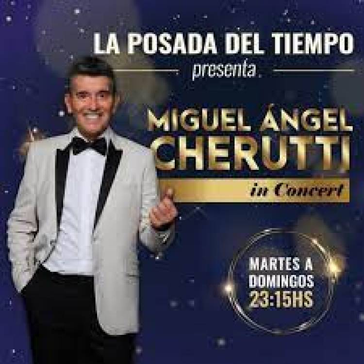 CHERUTTI  y una temporada Teatral en Merlo. Increíble situación.Día y horas de función de uno de los grandes.