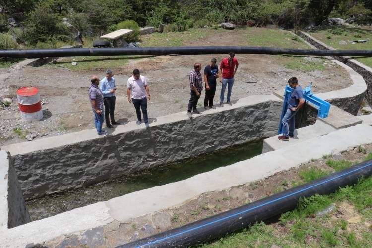 MERLO: avanza la obra hídrica sobre el arroyo “El Molino”