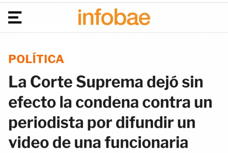 Fallo Rossati.La Corte le dió la razón a Spinuzza.Masci y el robo de un vídeo que hoy lo compromete como autor de un ilícito.