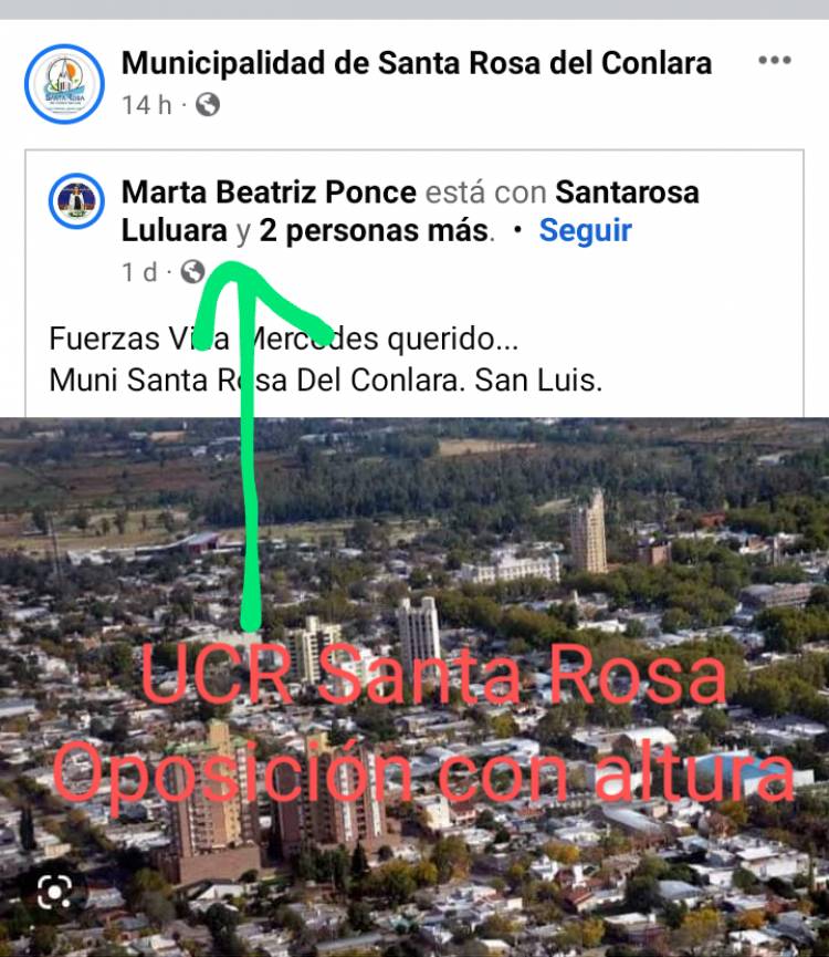 Temporal Mercedes.La UCR de Santa Rosa y su altura ,frente al asco  de otros.sectotes.