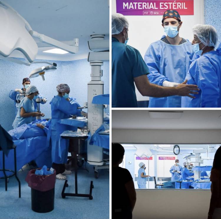 Primera Cirugía en el Bailone de DOSEP