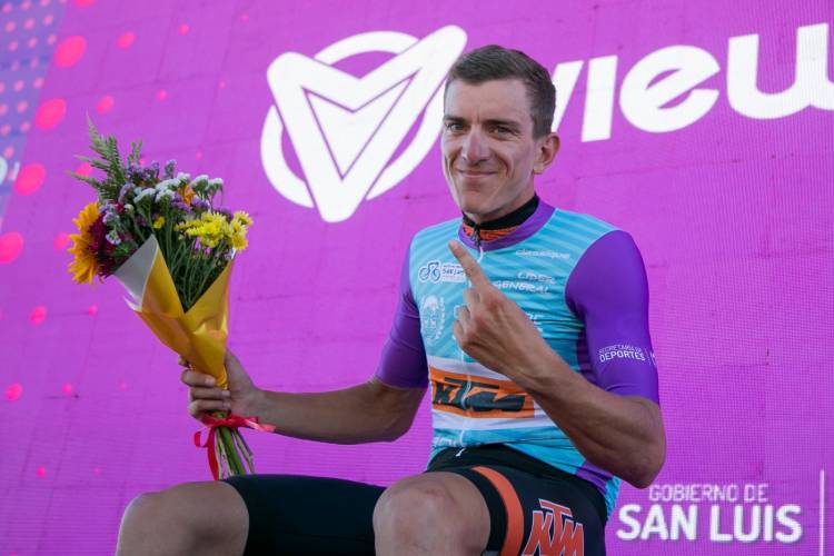 VUELTA DEL PORVENIR: Sergio Fredes ganó la Etapa Reina