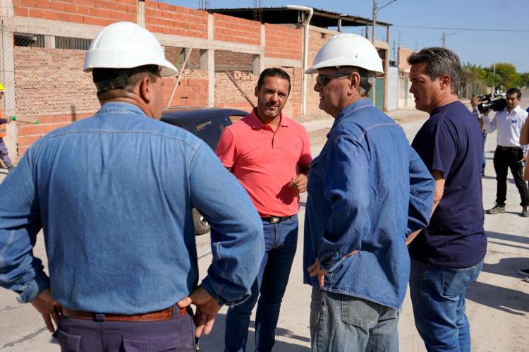  B° EL HORNERO: obras a punto de terminarse 