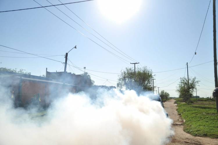 VILLA MERCEDES: intensifican las tareas de fumigación