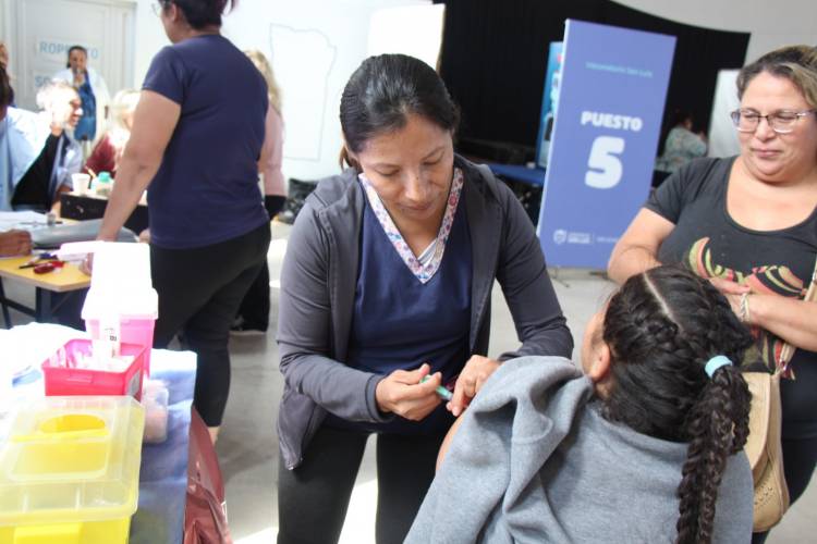 Comenzó la vacunación antigripal en toda la provincia
