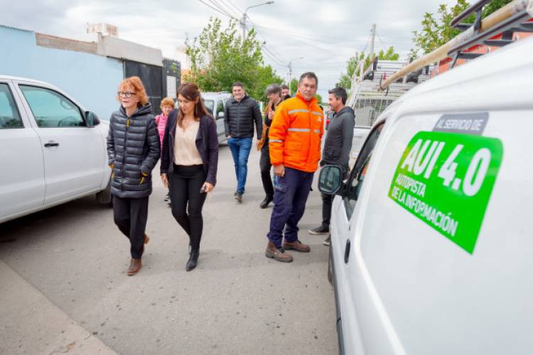 B° SERRANÍAS PUNTANAS: VECINOS YA TIENEN SAN LUIS A MIL