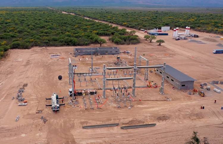 Arcelor Mittar Acindar y el parque hibrido de energía que te dra San Luis ya está en el 60 %.210 millones de dólares la inversión en Toro Negro 