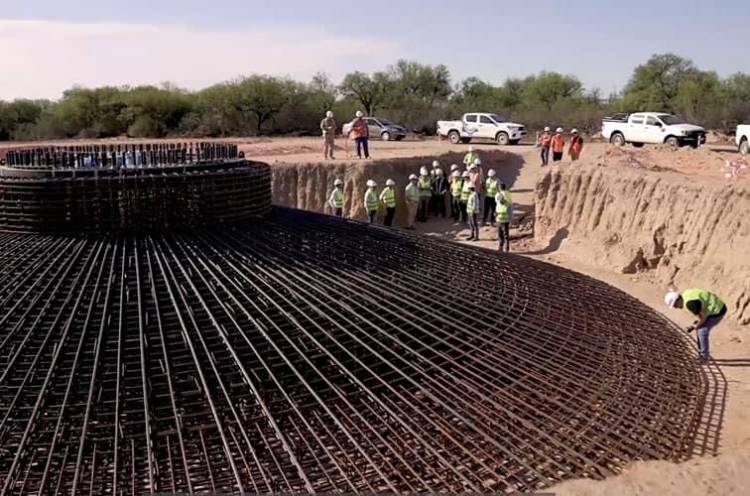 Arcelor Mittar Acindar y el parque hibrido de energía que te dra San Luis ya está en el 60 %.210 millones de dólares la inversión en Toro Negro 