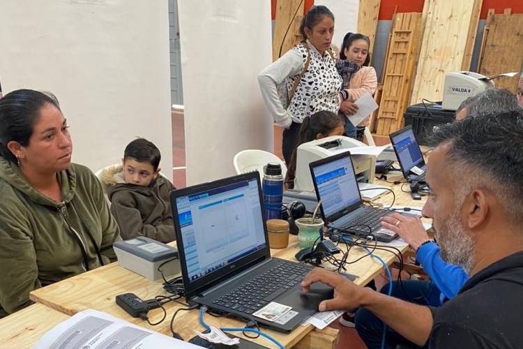 Operativo DNI: en tres días se tramitaron 526 documentos