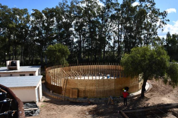 QUINES: La Provincia realiza obras de saneamiento 