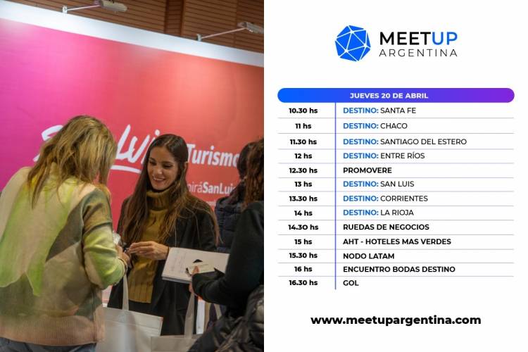 San Luis presente en Meet Up Argentina