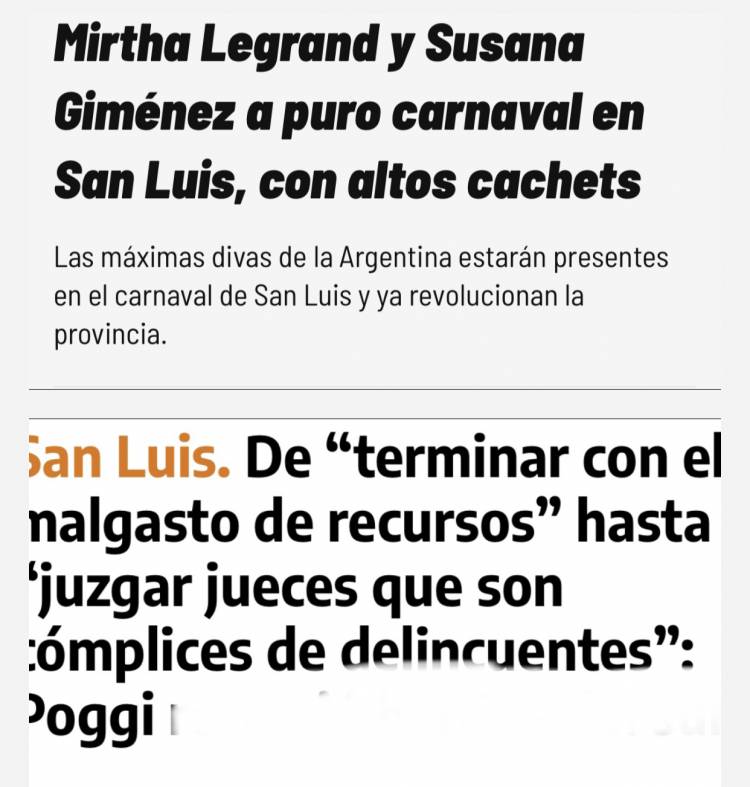 Desesperado?Poggi contra jueces que juzgan la corrupción poggista .La careta del gasto suntuoso 