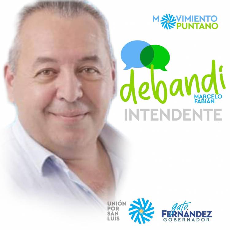 Debandi plantea un círculo de viviendas municipales propio en CONCARAN.Sus propuestas 