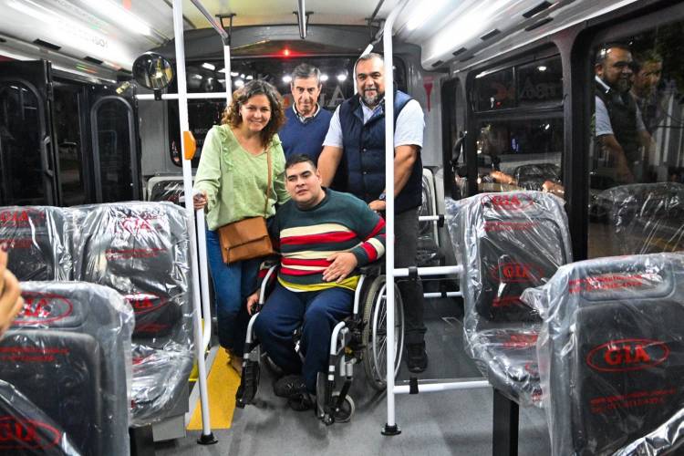 VILLA MERCEDES: mejoras en el transporte urbano 