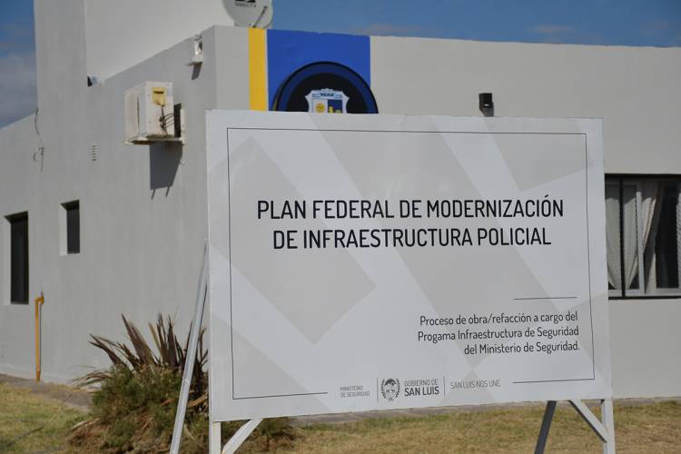 LA PUNTA: se puso en valor la Comisaría 37º 