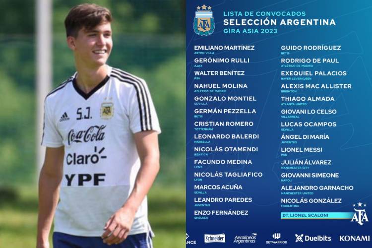 BALERDI CONVOCADO A LA SELECCIÓN PARA LA GIRA POR ASIA