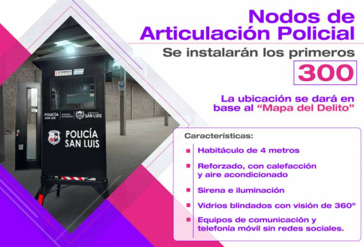 Nodo de articulación policial: todo lo que hay que saber