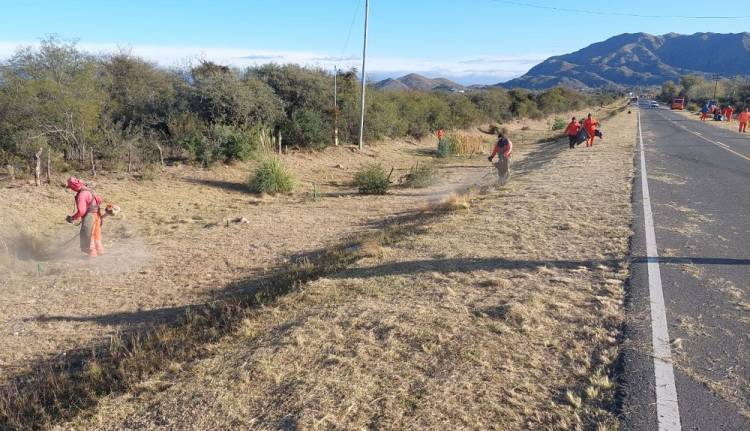 Mantenimiento y mejoras lleva adelante Vialidad Provincial 