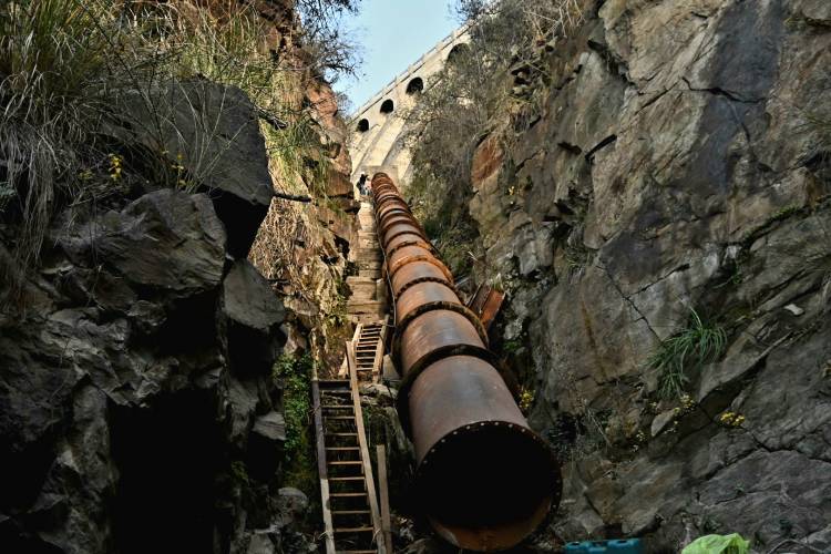 LA FLORIDA: el acueducto en su etapa final