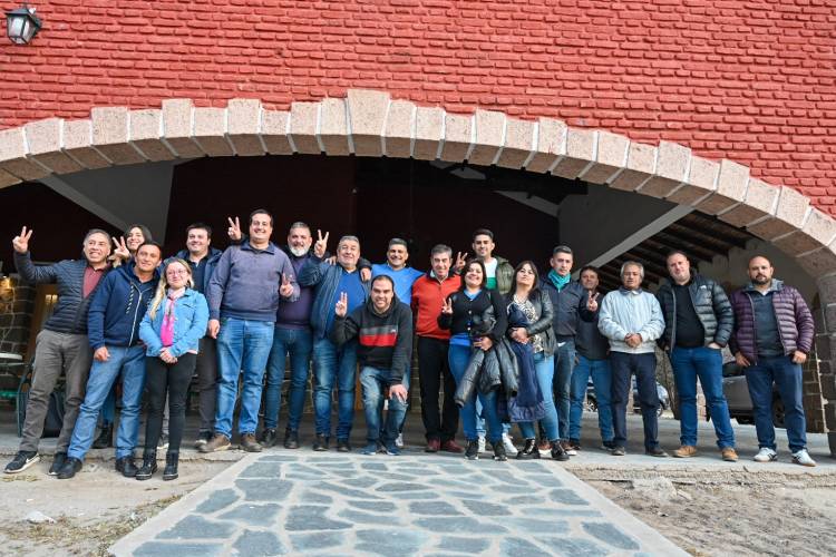 Candidatos de Unión por San Luis trabajaron en San Martín
