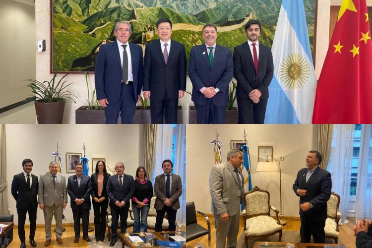 San Luis estrecha lazos con Uruguay y China