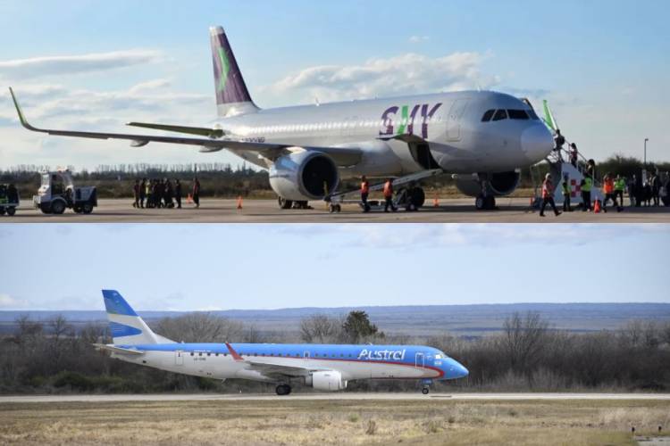 Aeropuerto Valle del Conlara: arribaron dos nuevos vuelos