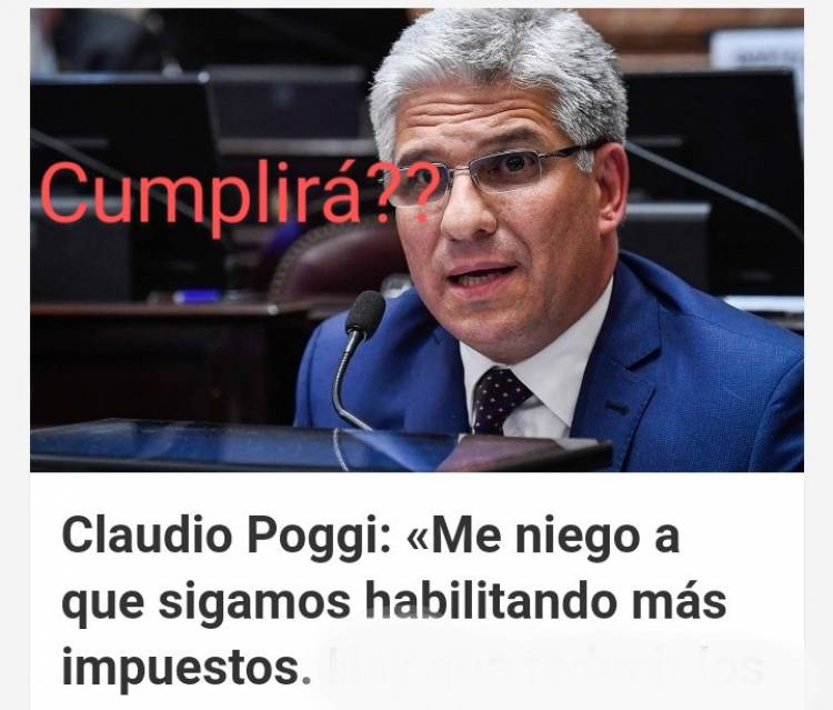 Poggi y la promesa de eliminar Ingresos Brutos.Lo cumplirá??La incómoda pregunta de un empresario Mercedino 