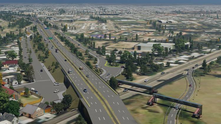 Obras para mejorar transitabilidad de la Av. Santos Ortiz