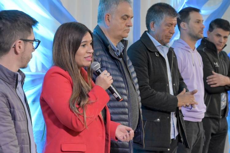 Anabela Lucero instó a estar unidos y hermanados