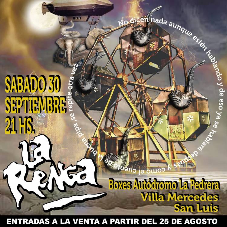 LA RENGA VUELVE A LA PEDRERA